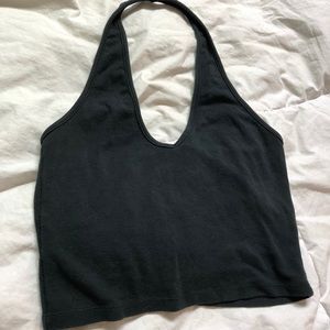 Black brandy Melville halter top